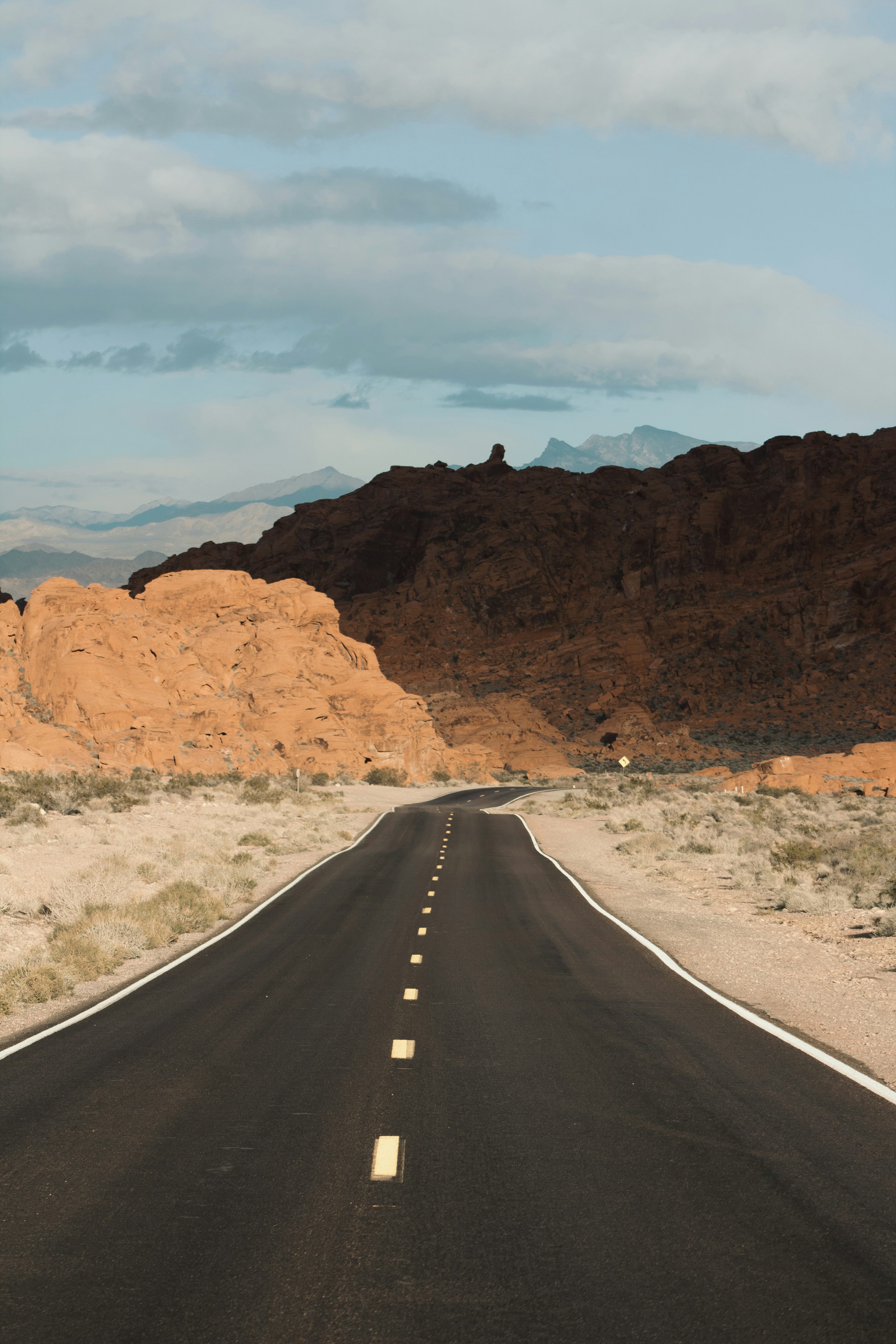 Nevada road and transport route